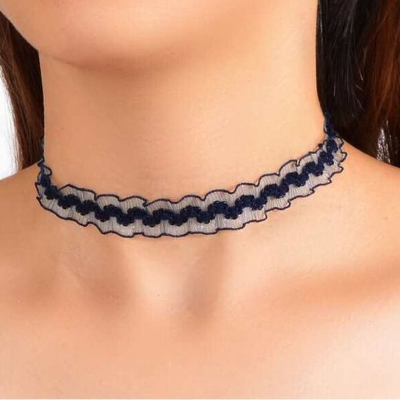 Boho Choker Necklace N1537 - Picture 1 of 4